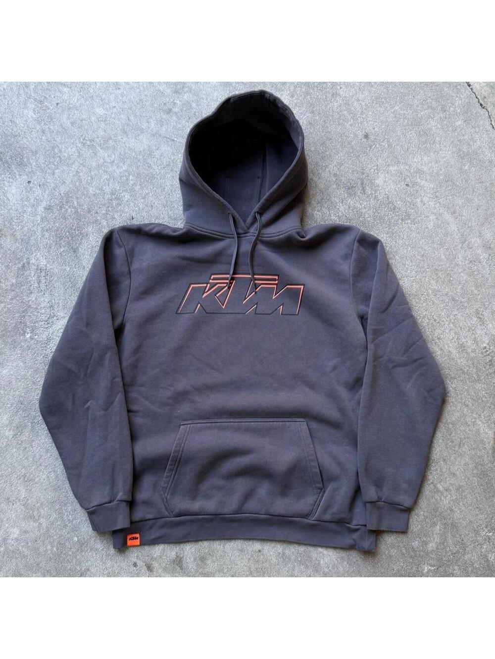 Y2K KTM Orange & Black Hoodie